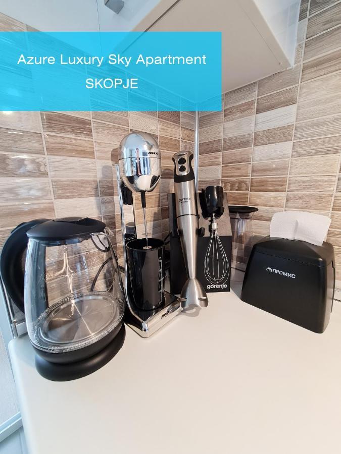 Azure Luxury Sky Apartment 스코페 외부 사진