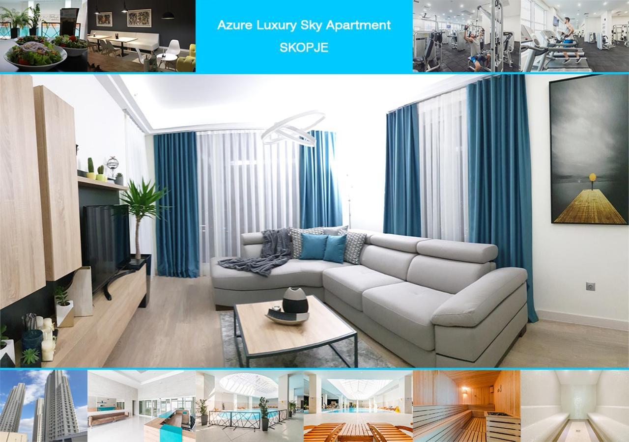 Azure Luxury Sky Apartment 스코페 외부 사진